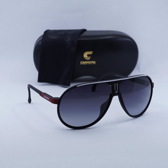 Final Price! Carrera CHAMPION/N 0OIT 9O Matte Black/Red  display picture 2